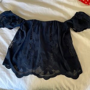 Lovers & Friends off the shoulder top